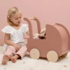 Niños Little Dutch Carrito de Madera con Muñeca Blandita
