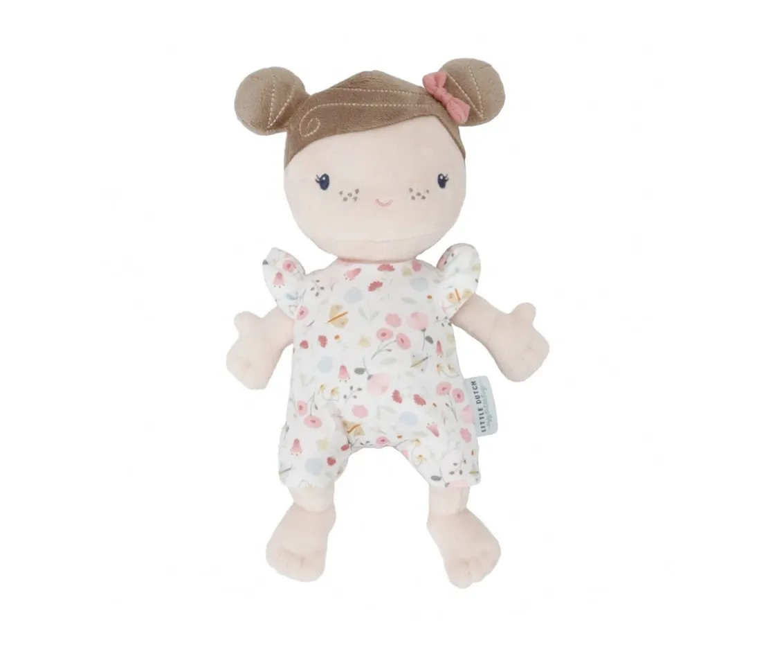 Niños Little Dutch Carrito de Madera con Muñeca Blandita