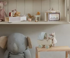 Niños Maileg Carrito Micro Azul