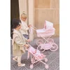Monnëka Carrito para Muñecas Vichy Personalizable^Niños Carritos Muñecas