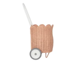 Niños Olli Ella Carrito Ratán Luggy Petal