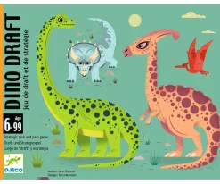 Niños Djeco Cartas Dino Draft