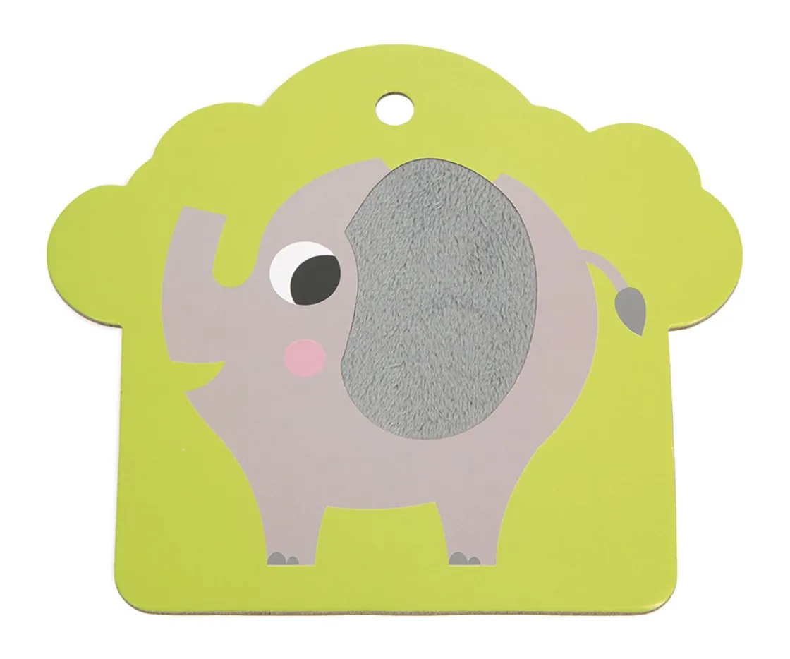 Niños Janod Cartas Táctiles Sabana