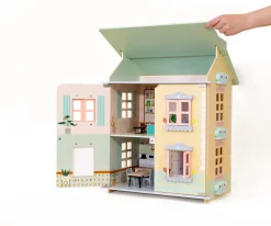 Niños Bubblat Kids Casa de Muñecas Spring Cottage Amueblada