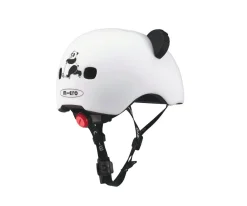 Micro Casco Panda 3D Talla M^Niños Bicicletas Para Niños