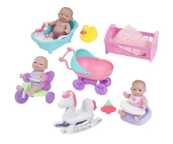 JC Toys Casita con Muñecos y Accesorios^Niños Muñecos