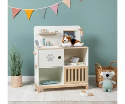 Niños Musterkind Centro veterinario Thymus Blanco/Natural