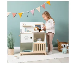 Niños Musterkind Centro veterinario Thymus Blanco/Natural