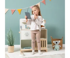 Niños Musterkind Centro veterinario Thymus Blanco/Natural