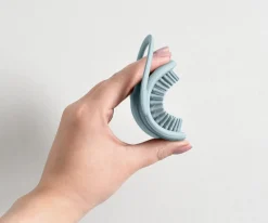 Shnuggle Bath Cepillo Costra Lactea Azul^Niños Aseo Bebé Y Niños