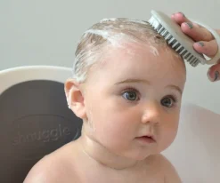 Shnuggle Bath Cepillo Costra Lactea Rosa^Niños Aseo Bebé Y Niños