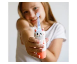 InnoGIO Cepillo de Dientes Sónico GIOcat White^Niños Higiene Dental