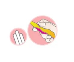 Tutete Dental Cepillo Dental Suave Infantil Rosa Personalizado^Niños Higiene Dental