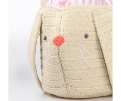 Meri Meri Cesta Bunny Stripy^Niños Bolsos