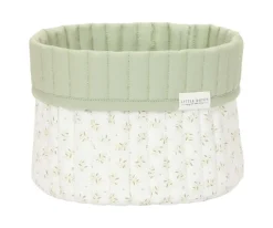 Little Dutch Cesta Organizadora Acolchada Pequeña Blueberry Leaves