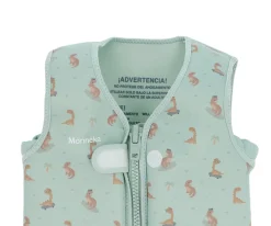 Monnëka Chaleco Flotador Aprendizaje Cool Dinos^Niños Chaleco Flotador Para Niños Y Bebes