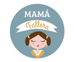 Tutete Chapa Mamá Fallera^ Chapas Personalizadas