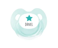 Tutete Retro Chupete Personalizado Retro Aqua Estrella^ Chupetes Con Dibujos