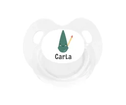 Tutete Retro Chupete Personalizado Retro Blanco Nazareno Verde^ Chupetes Con Dibujos