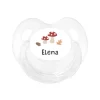 Tutete Retro Chupete Personalizado Retro transparente Winter Forest