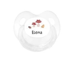 Tutete Retro Chupete Personalizado Retro transparente Winter Forest