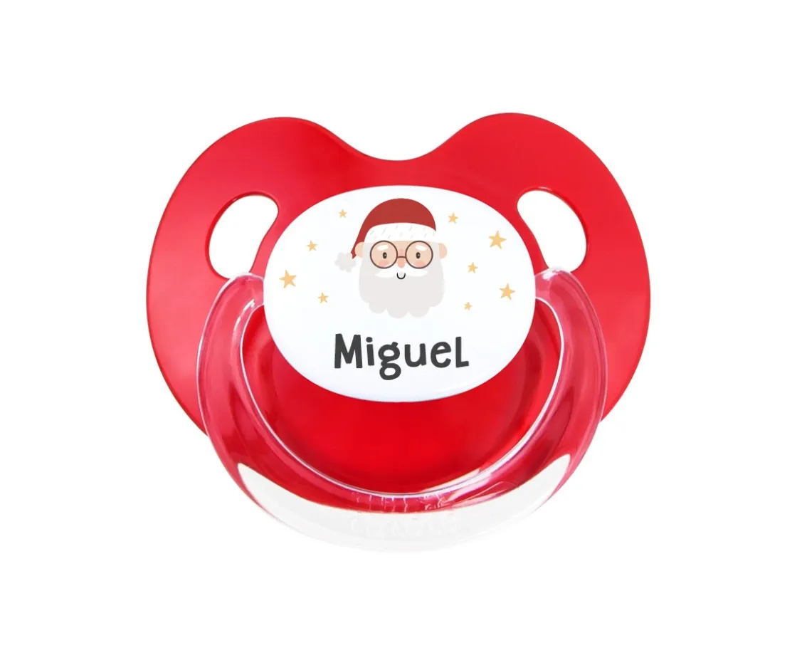 Tutete Retro Chupete Personalizado Retro Santa Claus