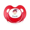 Tutete Retro Chupete Personalizado Retro Duende Niño^ Chupetes De Navidad