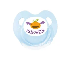 Tutete Retro Chupete Retro Azul Calabaza^ Chupetes Halloween