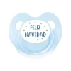 Tutete Retro Chupete Retro Azul Feliz Navidad Estrellas^ Chupetes Navidad
