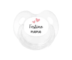 Tutete Retro Chupete Retro Blanco T´estimo mama