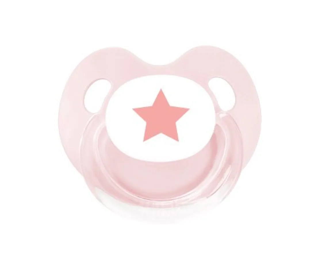 Tutete Retro Chupete Retro Estrella Rosa^ Chupetes Con Diseños