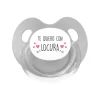 Tutete Retro Chupete Retro Gris Te Quiero con Locura