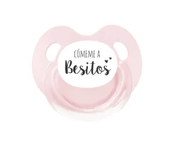 Tutete Retro Chupete Retro Rosa Cómeme a Besitos^ Chupetes San Valentin