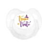 Tutete Retro Chupete Retro Transparente Truco o Trato^ Chupetes Halloween