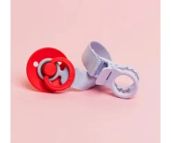 BIBS Chupetero Loop Cip Dusty Blue^ Chupeteros