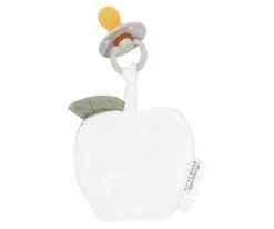 Niños Little Dutch Chupetero Muselina Manzana Pure olive