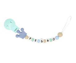Tutete Chupetero Silicona Personalizado Prince Blue^ Chupeteros