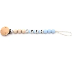 Mami Me Mima Chupetero Silicona Personalizado Eco Azul^ Chupeteros