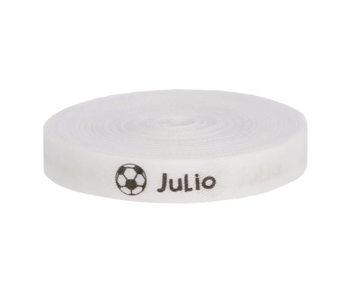 Tutete Cinta Marca Prendas Personalizada Pelota Ref.81^ Cintas Marca Prendas