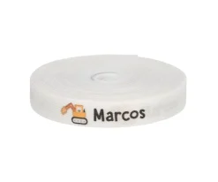 Tutete Cinta Marca Prendas Personalizada Excavadora^ Colecciones Vuelta Al Cole