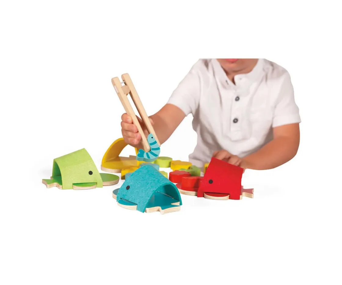 Niños Janod Clasificación de Colores Ballenas