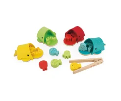 Niños Janod Clasificación de Colores Ballenas