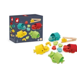 Niños Janod Clasificación de Colores Ballenas