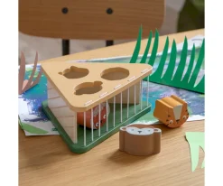 Niños Sebra Clasificador de Formas Wildlife FSC