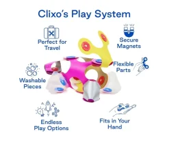 Niños Clixo Tiny & Mighty Sparkle 9 piezas