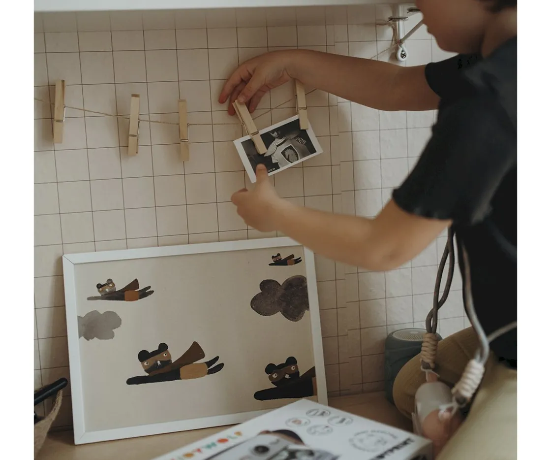 Niños Kidywolf Cámara de Impresión Térmica KidyPrint Peach