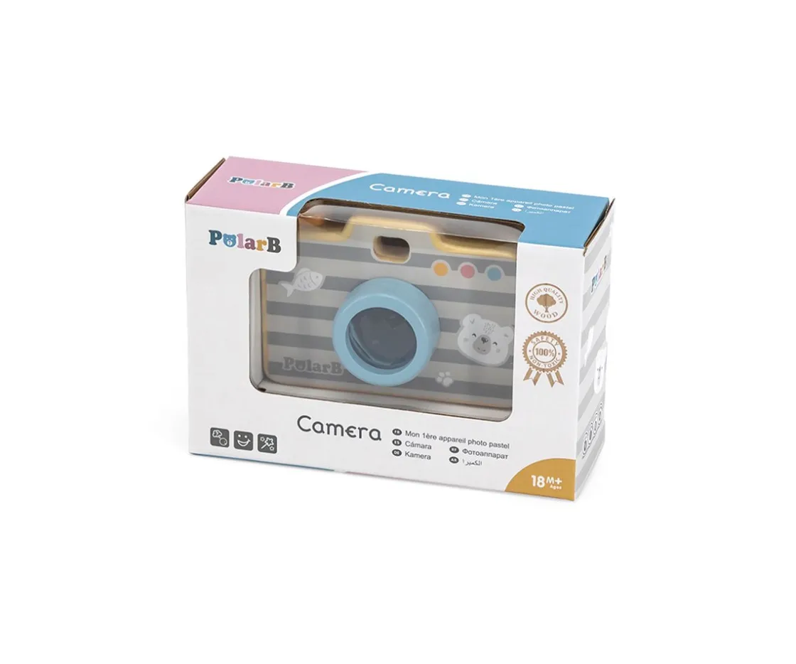Polar B Cámara de Madera^Niños Juguetes Para Niños De 18 Meses