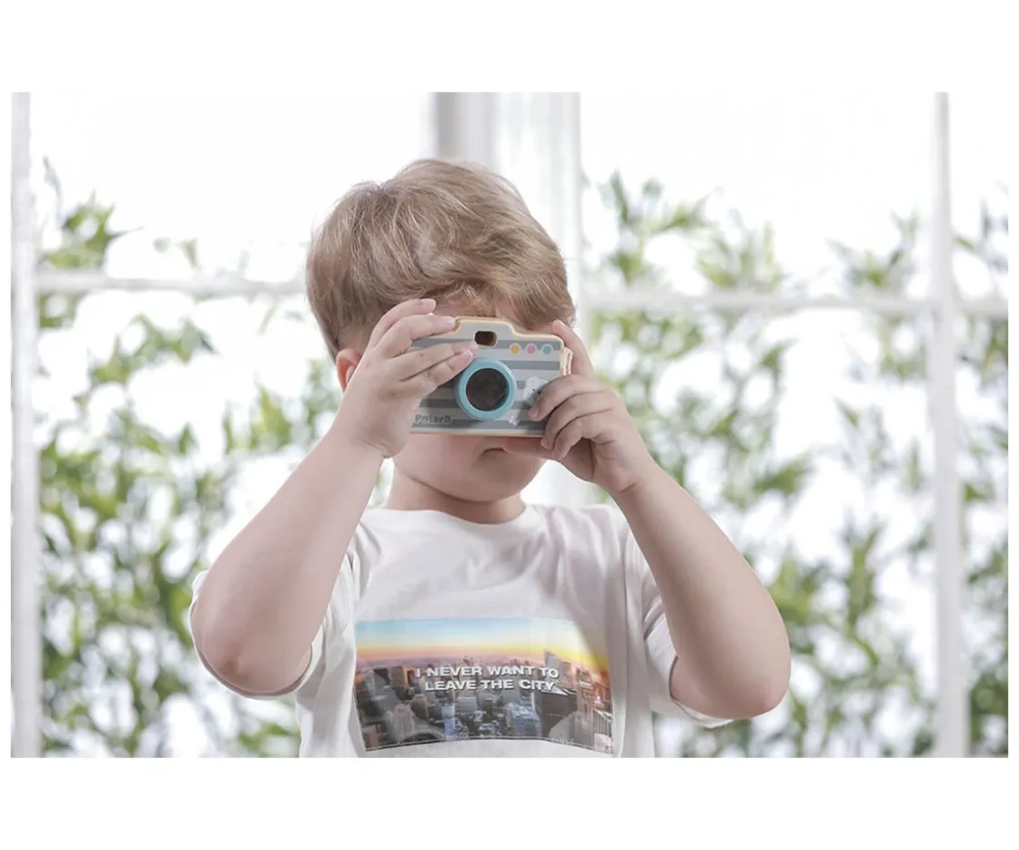 Polar B Cámara de Madera^Niños Juguetes Para Niños De 18 Meses