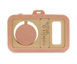 Niños Trixie Cámara de Silicona y Madera para Bebés Mrs. Cat