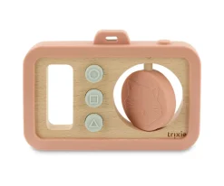Niños Trixie Cámara de Silicona y Madera para Bebés Mrs. Cat